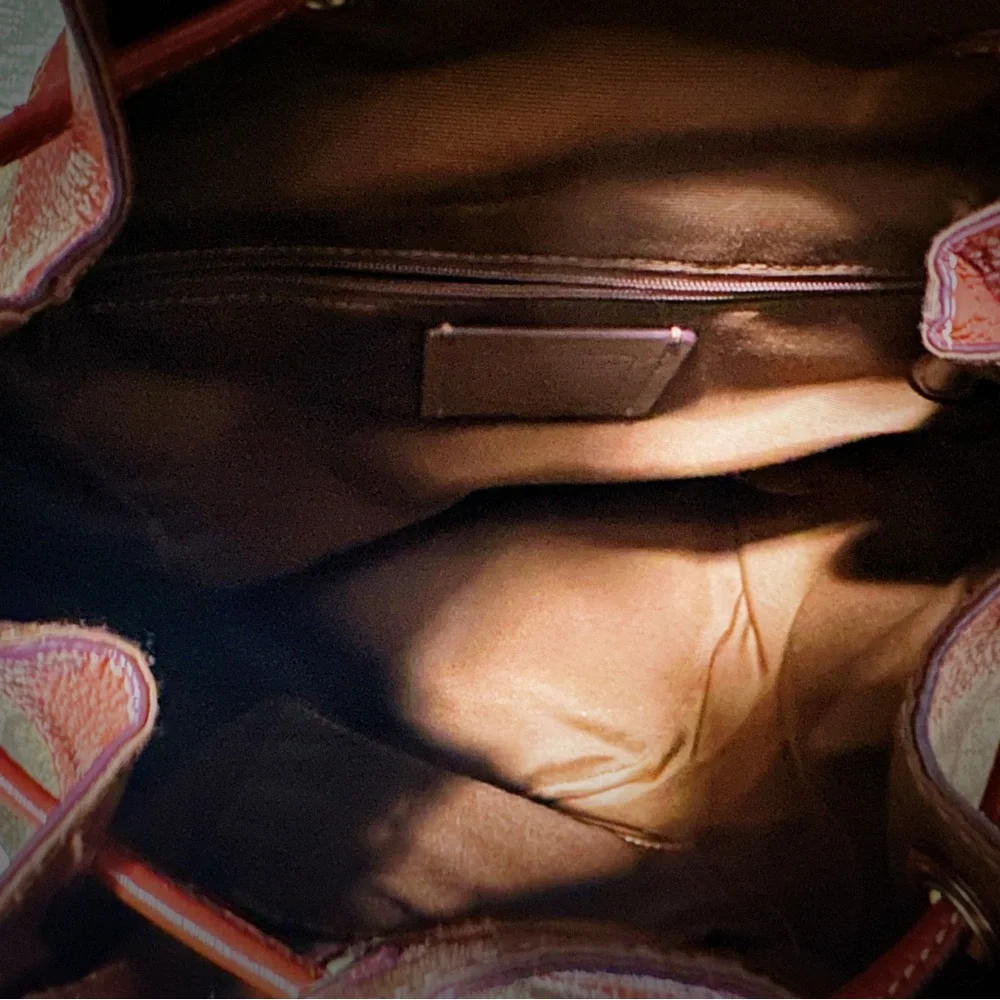 Coach Peanuts Snoopy Backpack Leather Backpack with Cartoon Patches - Picture 15 of 16